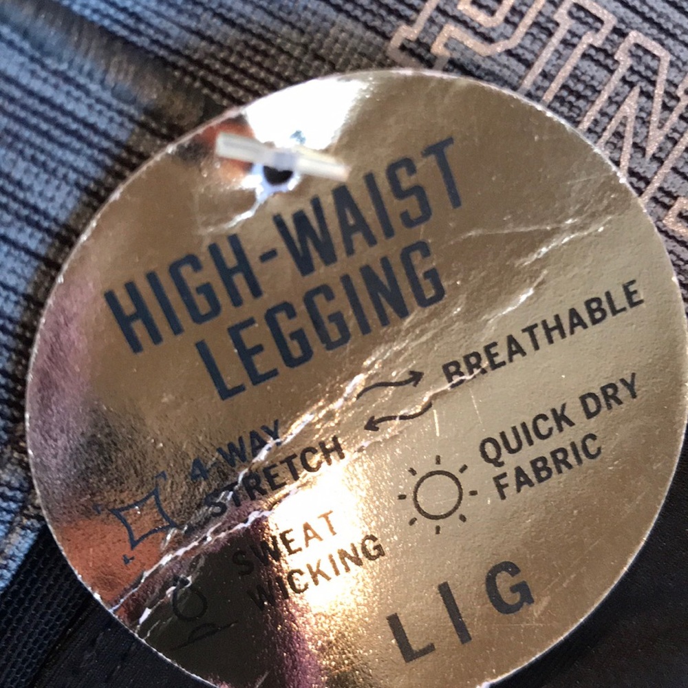 BNWT VS PINK HIGH WAIST BONDED LEGGING - Picture 4 of 6